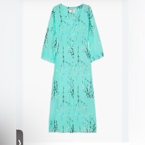 BERNADETTE
Neon Floral-print Silk
Crepe De Chine Midi